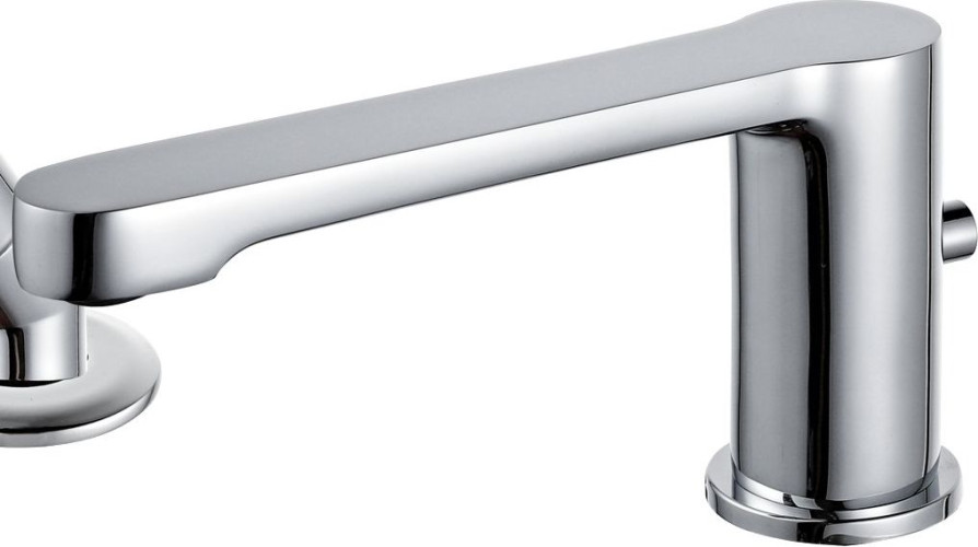 Смеситель на борт ванны Aquanet Passion AF300-63С (с установкой)