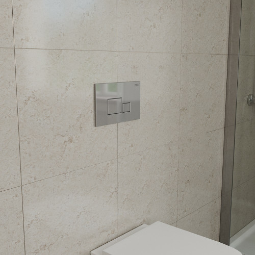 Клавиша смыва D&K Quadro DB1519001, хром