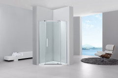 Душевое ограждение  Black&amp;White S305 90х90