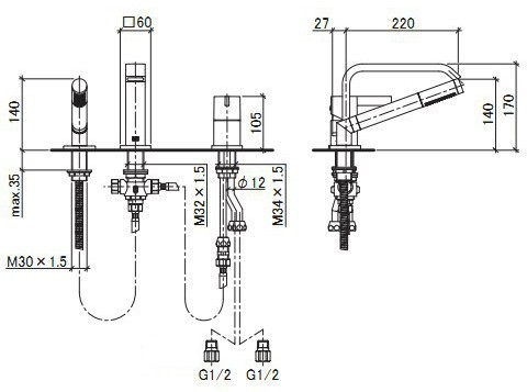 Смеситель Dornbracht Imo 27.312.670.00