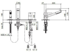Смеситель Dornbracht Imo 27.312.670.00