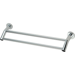 Держатель для полотенец прямой (2-ой) 50 см Savol S-508748 хром