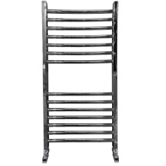 Полотенцесушитель Ника MODERN ЛМ-2 80/40 с вентилями (комплект люкс)