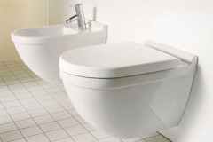 Унитаз Duravit Starck 3 подвесной без крышки-сиденья, белый (2225090000)