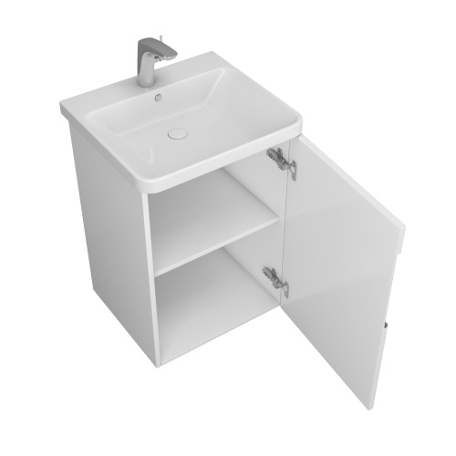 Тумба OWL 1975 RUNN 50 с дверкой, белая NEW