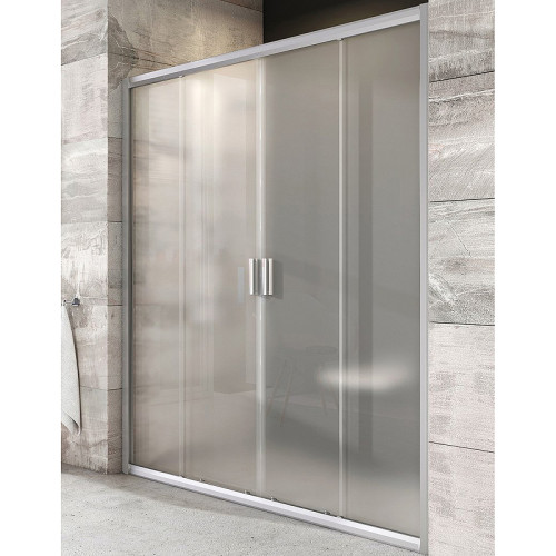 Душевая дверь Ravak раздвижная 170х190, толщина полотна мм универсальная, цвет профиля сатин