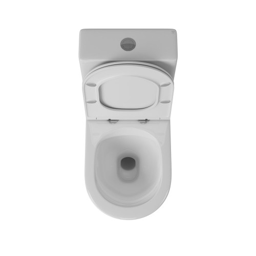 Бачок унитаза-компакта OWL Vind Cirkel-G, двойной слив 3\6л, арматура WDI