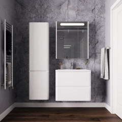 Зеркало-шкаф Итана Roberto 60х17х79 Подвесной, Белый глянцевый (761636)