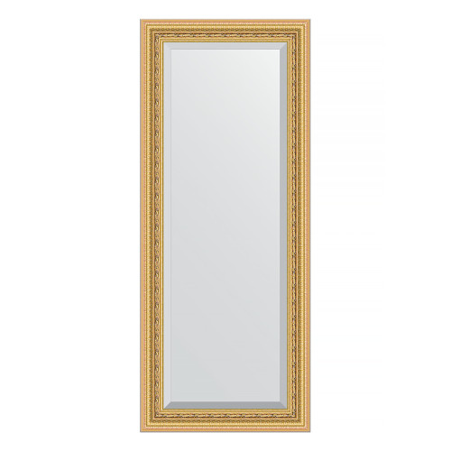 Зеркало настенное с фацетом EVOFORM в багетной раме сусальное золото, 60х145 см, BY 1264