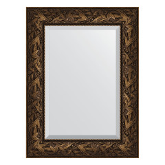 Зеркало настенное с фацетом EVOFORM в багетной раме Византия бронза, 59х79 см, BY 3391