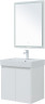 Мебель для ванной Aquanet Nova Lite 60 белый глянец (2 дверцы)
