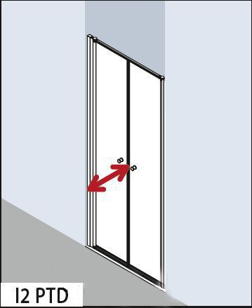 Душевая дверь Kermi Ibiza 2000 I2 PTD 090181AK