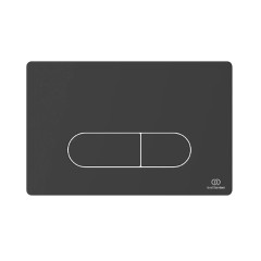 Промо-комплект Ideal Standard Tesi: Подвесной унитаз + Сиденье, Инсталляция; панель смыва (цвет черный) в подарок (TT00003/115A6)