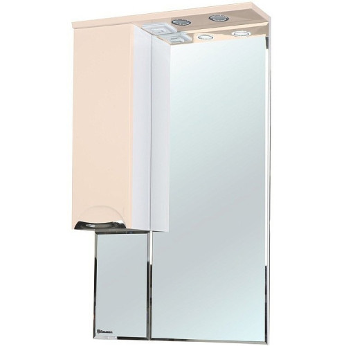 Зеркальный шкаф Bellezza Альфа 55 с подсветкой