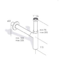 Сифон Migliore Ricambi ML.RIC-10.112