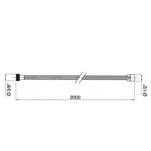 Шланг для душа Bugnatese 19180