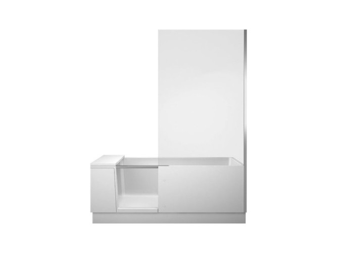 Ванна с углом и дверью DURAVIT SHOWER+BATH 700404000000000