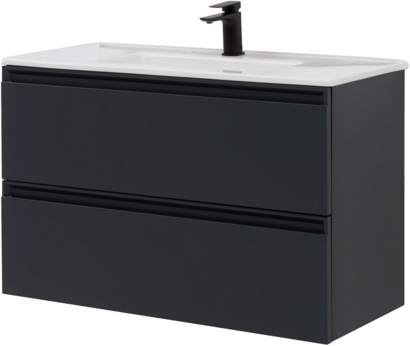 Тумба под раковину Allen Brau Eclipse 1.E1003.AM 100 anthracite matt