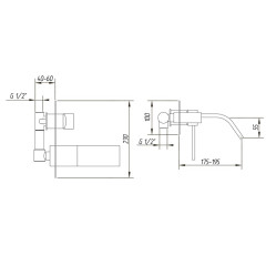 Смеситель для раковины Migliore Tor ML.TOR-9045.CR