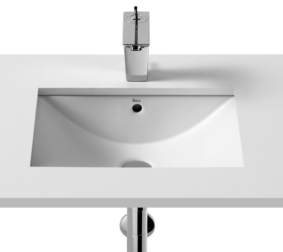 Раковина встраиваемая сверху Roca DIVERTA 50х38х17, керамика, цвет Белый (7.3271.1.400.0)