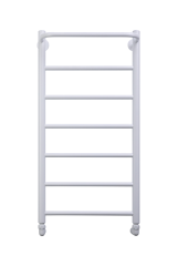 Полотенцесушитель водяной Comfysan Capri W-8 80/40 с полкой, белый