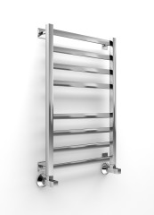 Полотенцесушитель водяной Маргроид Вид 81/10 форма 80х50, цвет Хром (B81/10 80*50 проф. 30*10 (полированный))