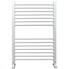 Полотенцесушитель Ника MODERN ЛМ-2 80/50 RAL9016 белый матовый с вентилями (комплект люкс)(-)