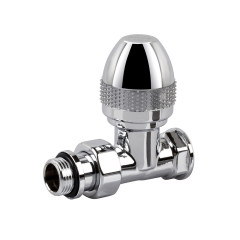 Вентиль SR Rubinetterie прямой серия &quot;Ovus&quot; 1/2&quot;, цвет хром