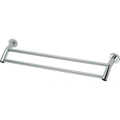 Держатель для полотенец прямой (2-ой) 60 см Savol S-608748 хром