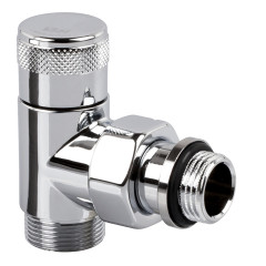 Угловой запорный вентиль SR Rubinetterie Tondera 1/2&quot;х3/4&quot; E, цвет хром