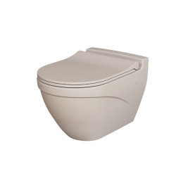 Унитаз Nord 133T20401 (535*385*360) БЕЖЕВЫЙ МАТОВЫЙ подвесной