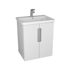 Тумба OWL 1975 RUNN 60 с 2 дверками, белая NEW