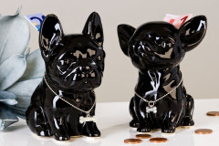 Casablanca, керамическая копилка &quot;2 Минидога&quot;, цвет черный (продаются парой)