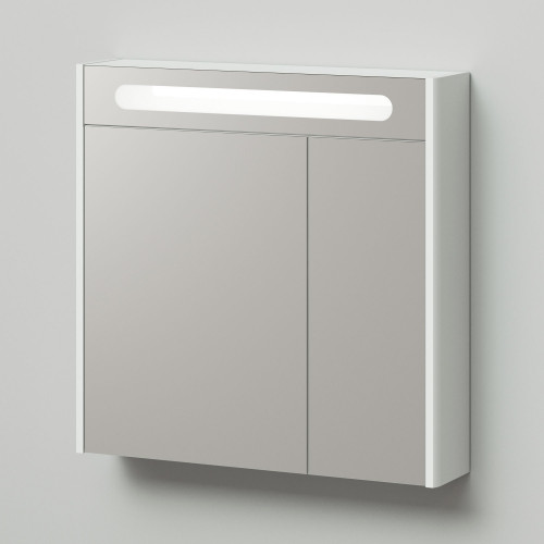 Зеркало-шкаф Итана Roberto 80х17х79 Подвесной, Белый глянцевый (284695)