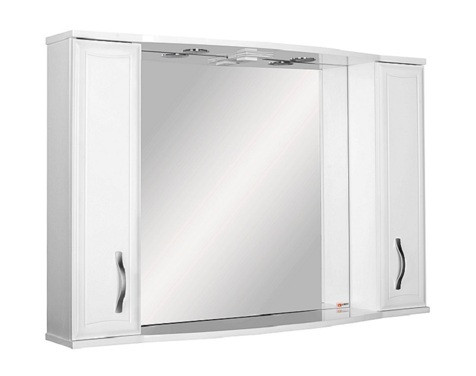 Шкаф-зеркало Элегант 105 Идеал Эл. Домино