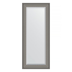 Зеркало настенное с фацетом EVOFORM в багетной раме хамелеон, 61х146 см, BY 1265