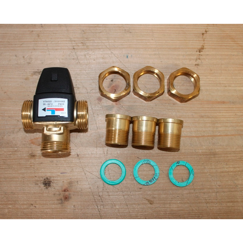 Термостатический смеситель Wolf 3/4" для ГВС