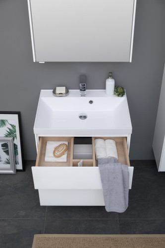 Мебель для ванной Aquanet Гласс 70 белый