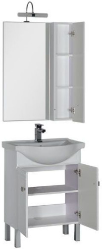Мебель для ванной Aquanet Стайл 65 белый (2 дверцы)