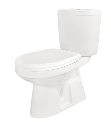 Santek Анимо Унитаз-компакт с вертикальным выпуском и сидением микролифт