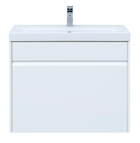 Тумба с раковиной Aquanet Палермо (Moduo) 80 белый