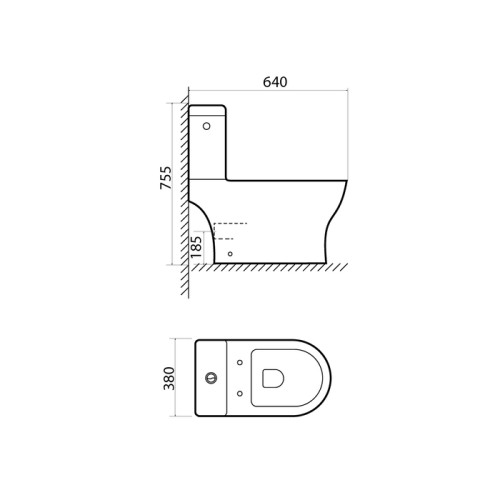 Унитаз-компакт IDDIS Drum безободковый (DRU2DSEi24)