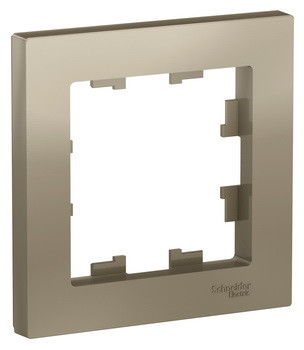1-постовая РАМКА, ШАМПАНЬ Schneider Electric ATLASDESIGN ATN000501