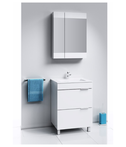 Напольная тумба 60 см Aqwella Br.01.06/2/W