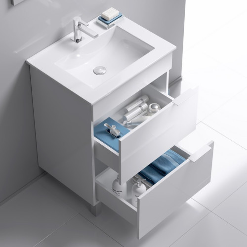 Напольная тумба 60 см Aqwella Br.01.06/2/W