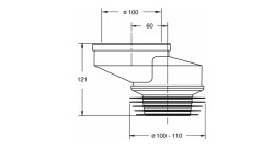 Манжета для унитаза BONOMINI (8429LX10C0)