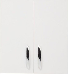 Шкаф навесной De Aqua Трио Люкс 70 белый