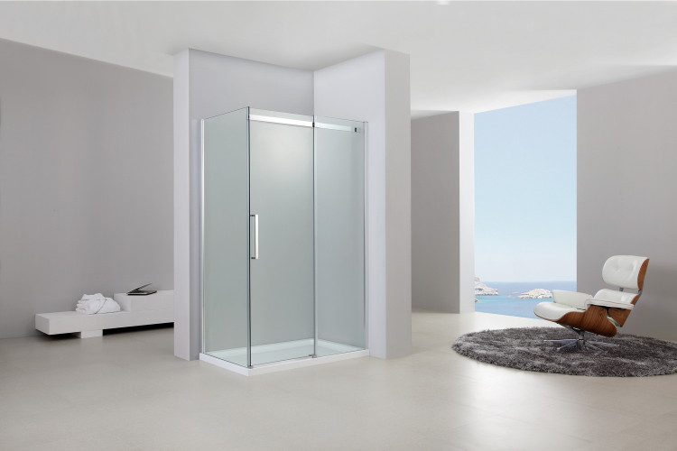 Душевое ограждение  Black&White S508 80х120