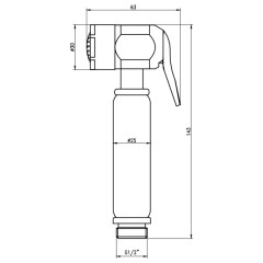 Гигиенический набор  Savol SK-PQT08B золото
