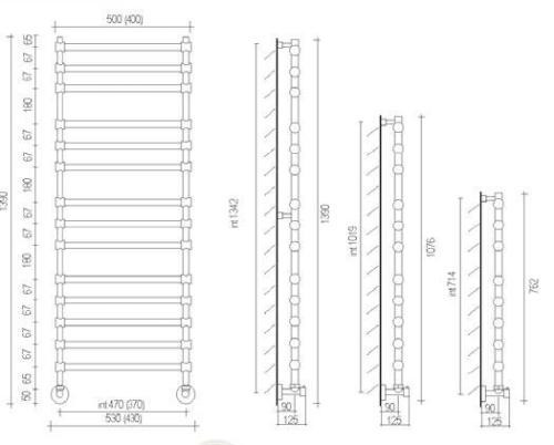 Полотенцесушитель Margaroli Sole 464-11
